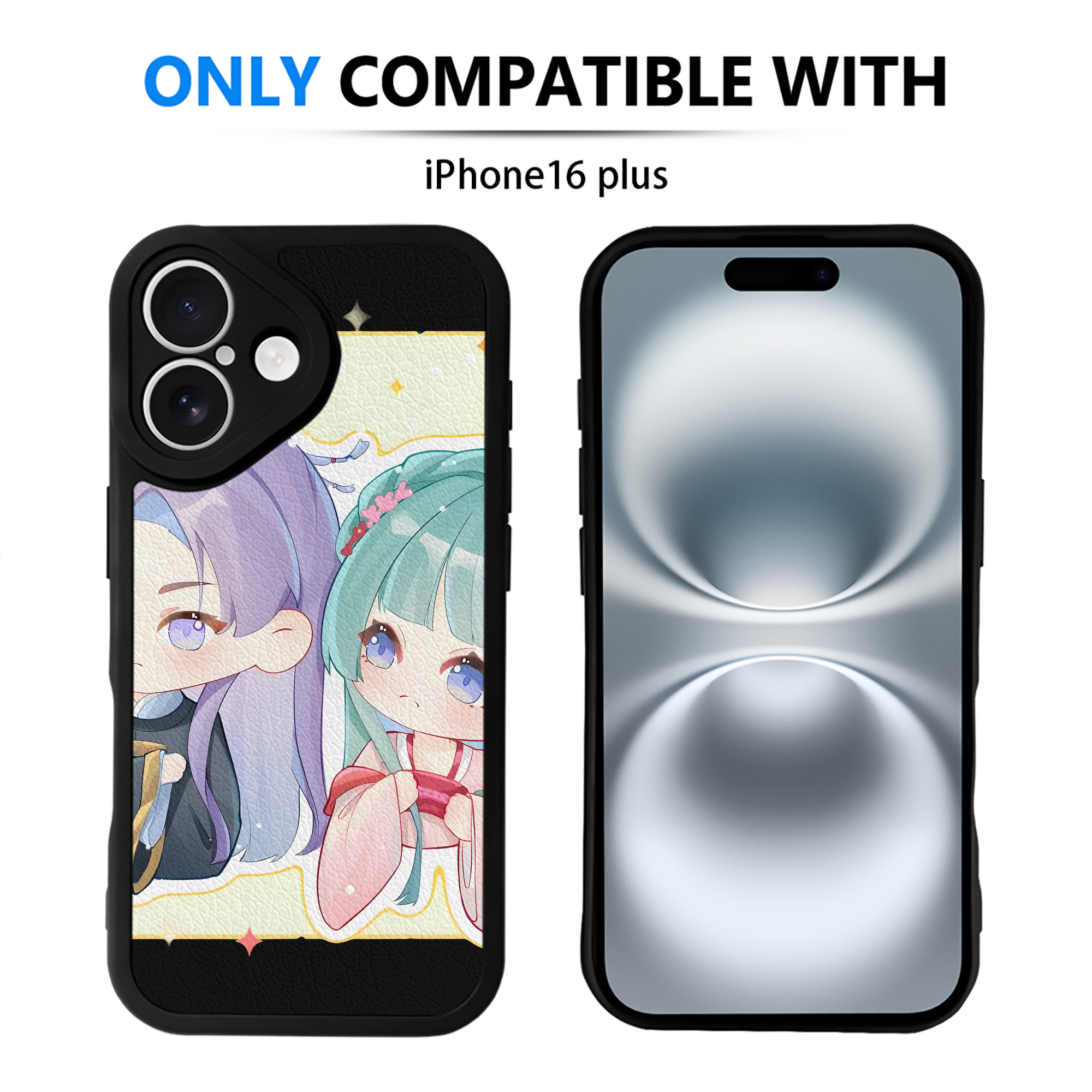 （画像用） 薬屋のひとりごと The Apothecary Diaries 【iPhone 16シリーズ対応】シリコンスマホケース（レザー調） 材質：シリコン
